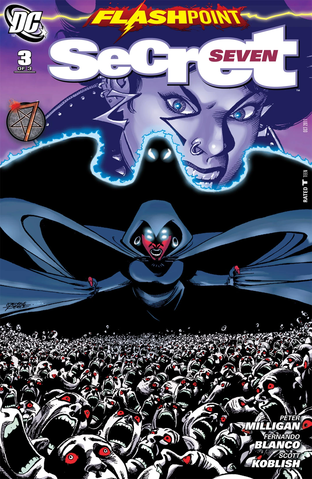 Flashpoint: Secret Seven #3 (DC, 2011 — Cover A) cover